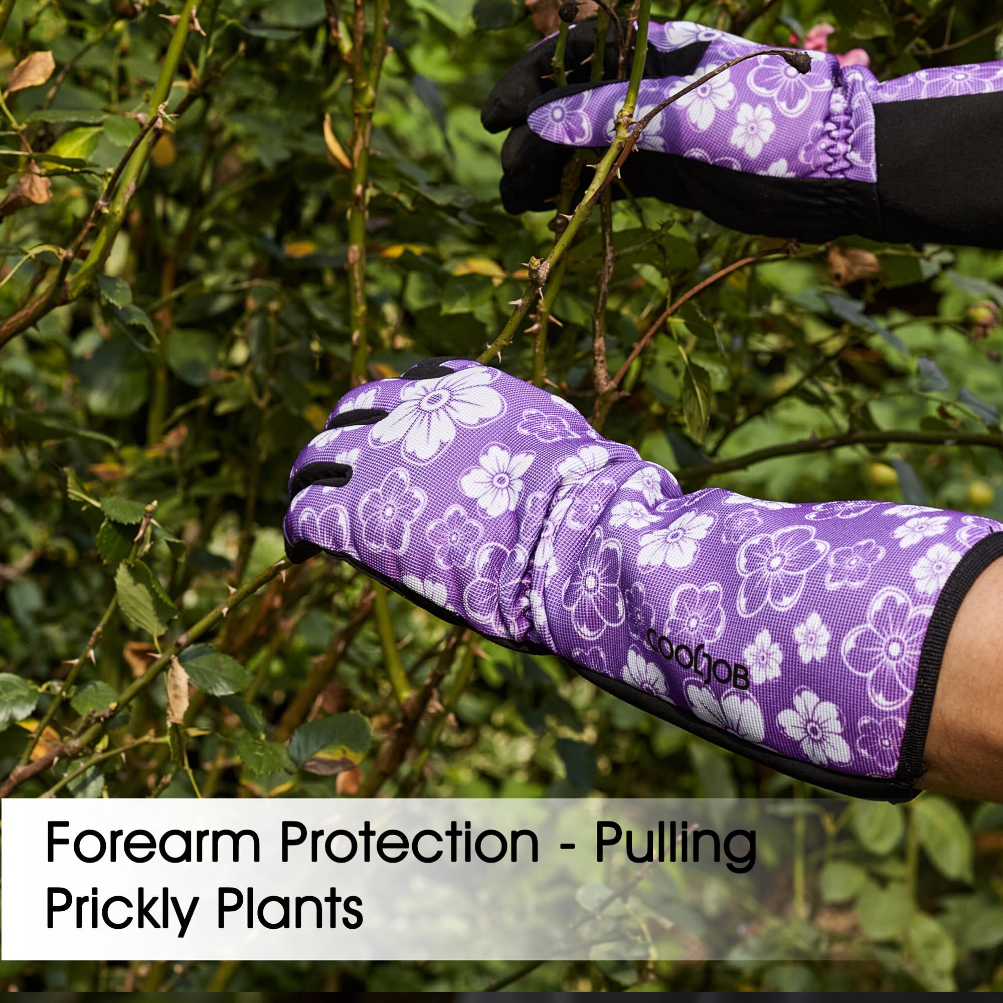 Amazon.com : COOLJOB Thorn Proof Rose Pruning Garden Gloves for